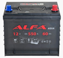 ALFA Asia (60 A/ч) 550A R+