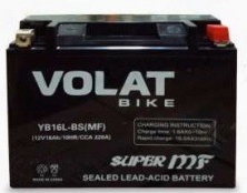 Volat YB16L-BS AGM (16 A/ч) 220A R+