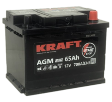 KRAFT AGM (65 A/ч) 700A R+