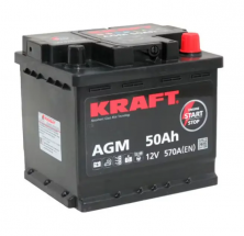 KRAFT AGM (50 A/ч) 570A R+
