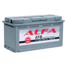 Аккумулятор АLFA EFB 100 R (980A, 353*175*190)