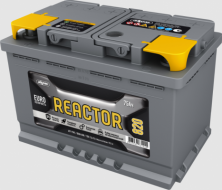 AКОМ Reactor 6CT-75 (75 А/ч) 820A L+