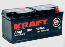 KRAFT AGM (95 A/ч) 850A R+