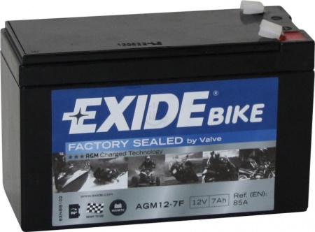 Аккумулятор Exide AGM12-7F 7 А/ч, 85А R+