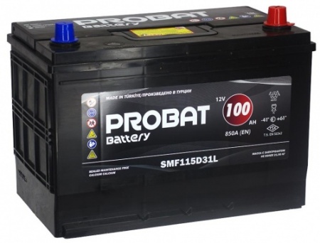 PROBAT ASIA (100 А/ч) 850A R+