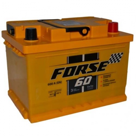 Аккумулятор FORSE 6СТ-60 АЗE (60 А/ч) 640A R+