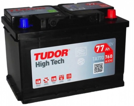 Аккумулятор Tudor High Tech TA770 (77 А/ч) 760A R+