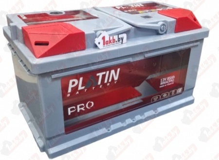 Аккумулятор PLАTIN PRO (85 А/ч) 800A R+ низкий