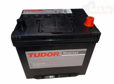 Аккумулятор Tudor Starter Asia TC604A (60 А/ч) 510A R+ (с бортом)