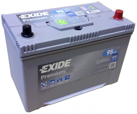 Аккумулятор Exide Premium EA954 (95 А/ч) 800A