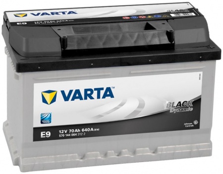 Аккумулятор VARTA Black Dynamic E9 570 144 064 (70 А/ч) 640А