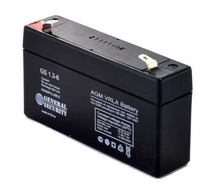 Аккумулятор 6V-1.3 Ah GS