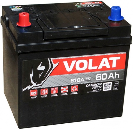 Аккумулятор VOLAT Ultra Asia (60 А/ч) 560A R+