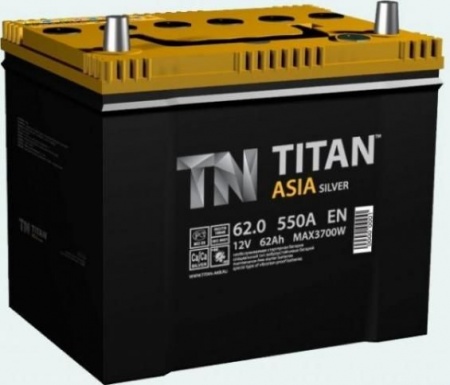 Аккумулятор Titan Asia 62А/ч 550A R+