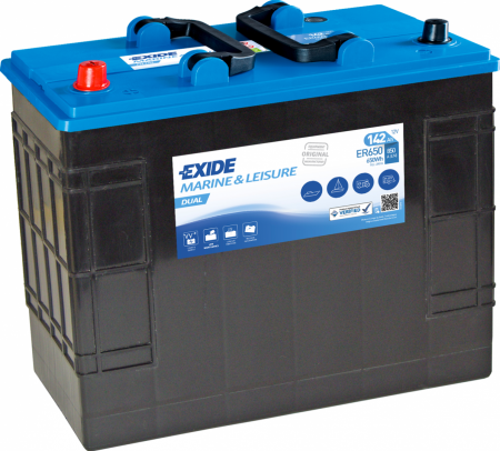 Аккумулятор EXIDE ER650 142 А/ч 850A R+