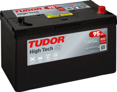 Аккумулятор Tudor High Tech Japan TA954 (95 А/ч) 800A R+