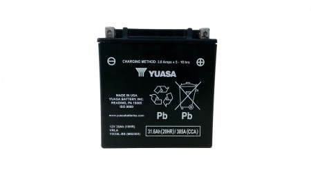Аккумулятор Yuasa YIX30L-BS-PW 30А/ч, 400A R+