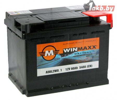 Аккумулятор WinMaxx (60 А/ч) 540A R+