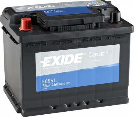 Аккумулятор Exide Classic EC551 (55 А/ч) 360A