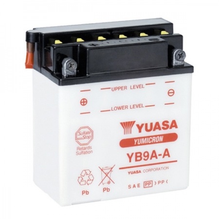 Аккумулятор Yuasa YB9A-A 9А/ч, L+