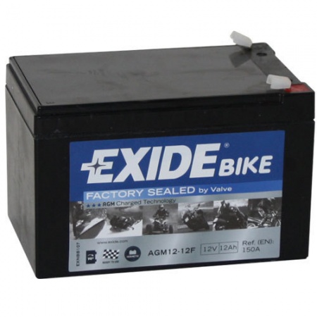 Аккумулятор Exide AGM12-12F 12 А/ч, 150А R+