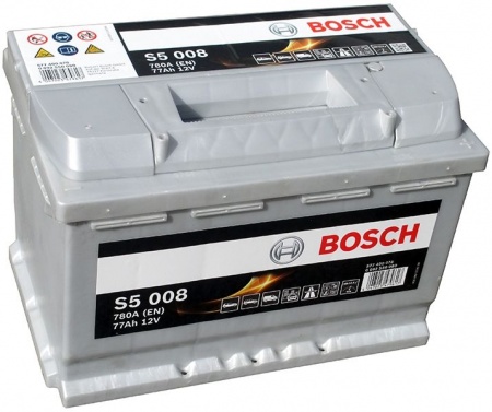 Аккумулятор Bosch S5 008 577 400 078 (77 А/ч) 780А