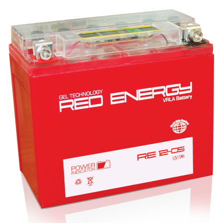 Аккумулятор Red Energy RE 1205 YTX5L-BS, YTZ7S 5 А/ч