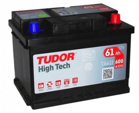 Аккумулятор Tudor High Tech TA612 (61 А/ч) 600A R+