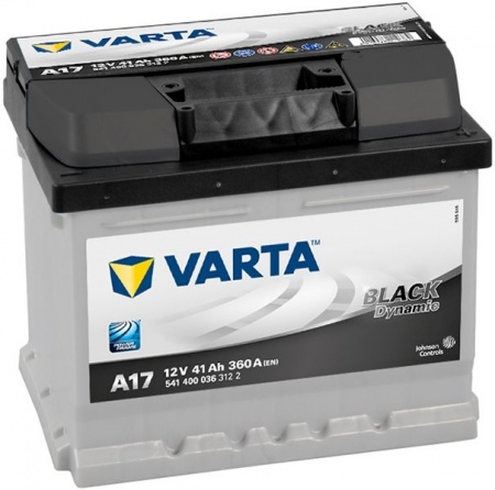 Аккумулятор VARTA Black Dynamic A17 541 400 036 (41 А/ч) 360А