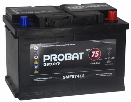 PROBAT (75 А/ч) 700A R+
