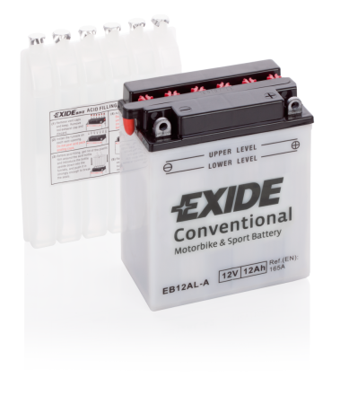 Аккумулятор Exide EB12AL-A 12А/ч, 165А R+