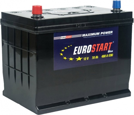 Аккумулятор Eurostart Blue Asia 70 А/ч 480A L+