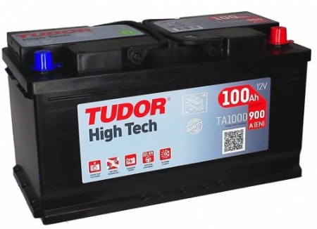 Аккумулятор Tudor High Tech TA1000 (100 А/ч) 900A R+