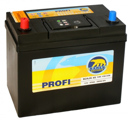Аккумулятор Baren Profi 45 А/ч 420А
