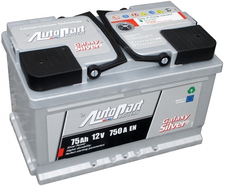 Аккумулятор Autopart Galaxy Silver(75 А/ч)