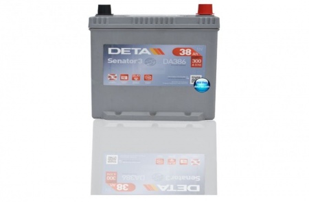 Аккумулятор Deta Senator 3 DA386 (38 А/ч)