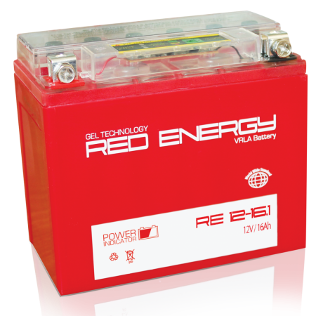 Аккумулятор Red Energy RE 1216.1 YTX16-BS, YB16B-A 16 А/ч