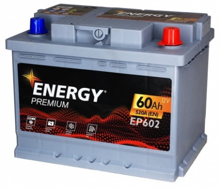 Energy Premium EP602 60 А/ч, 520A R+