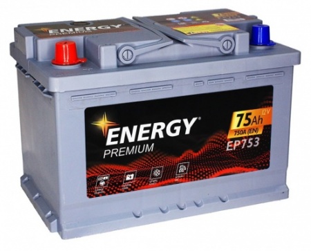 Energy Premium EP753 (75 А/ч) 750A L+