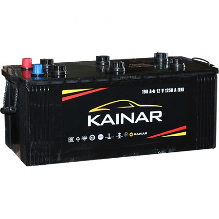 Аккумулятор Kainar Euro 190 А/ч, 1250A R+