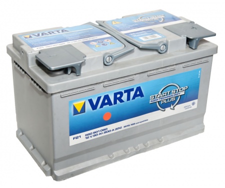 Аккумулятор VARTA Start-Stop Plus F21 580 901 080 (80 А/ч) 800А