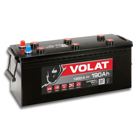 Аккумулятор VOLAT Ultra Truck  190 А/ч, 1200А
