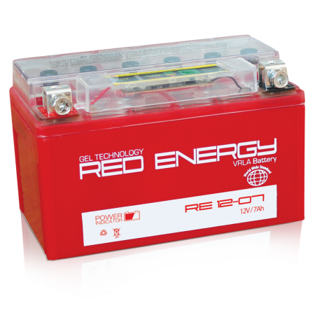 Аккумулятор Red Energy RE 1207 YTX7A-BS 7 А/ч