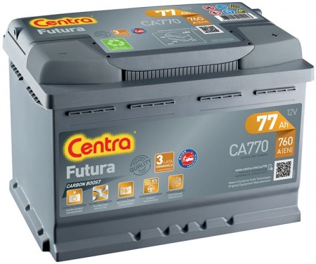 Аккумулятор Centra Futura CA770 (77 А/ч) 760A