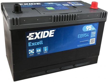 Аккумулятор Exide Excell EB954 (95 А/ч) 720A JIS