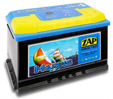 Аккумулятор ZAP Marine 75 А/ч 857 50