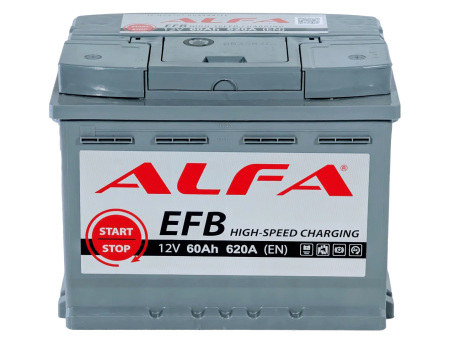 Аккумулятор АLFA EFB 60 R (620A, 242*175*175)