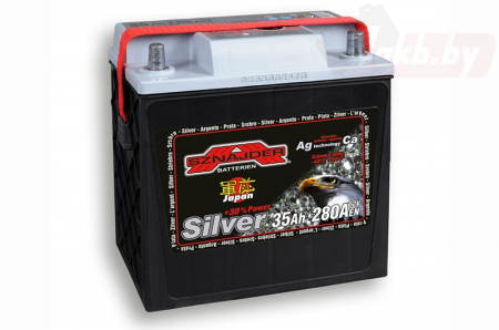 Аккумулятор Zap Silver Premium Japan (35 А/ч) 280A L+
