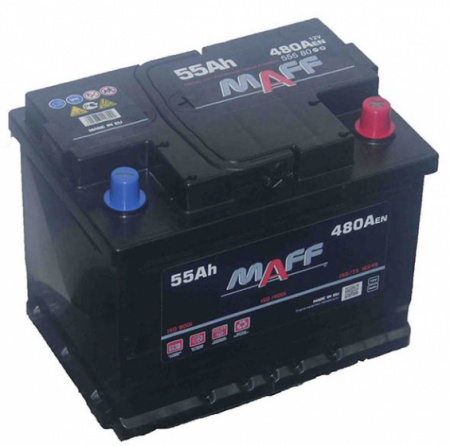 Аккумулятор Maff Standart (55 А/ч) 480А R+
