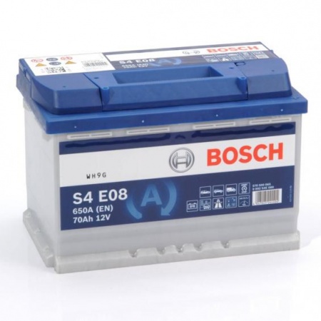 Аккумулятор Bosch S5 E08 EFB 70 А/h, 650А (570 500 065) R+